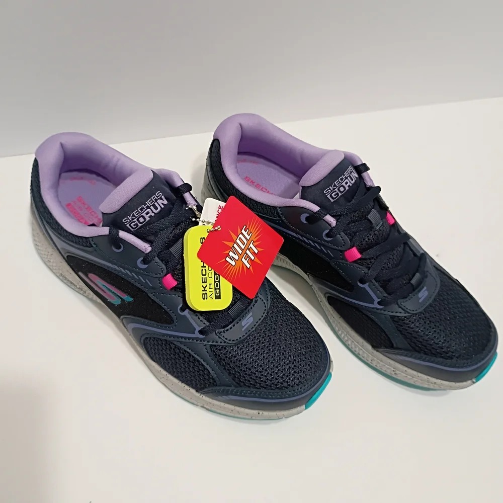 Skechers Go Run Consistent Vivid Horizon Lavender Training Sneakers - Picture 3 of 13
